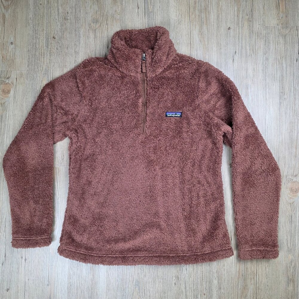 Patagonia Women's Plush Half-Zip Fleece - Dusty Rose